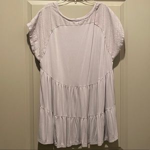 Portland grey flowy t shirt